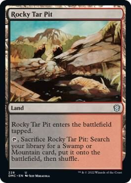 Rocky Tar Pit, Commander: Dominaria United 228