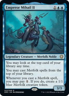 Emperor Mihail II, Commander: Dominaria United 23