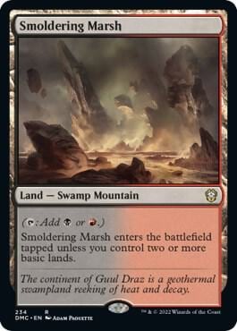 Smoldering Marsh, Commander: Dominaria United 234