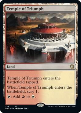 Temple of Triumph, Commander: Dominaria United 238