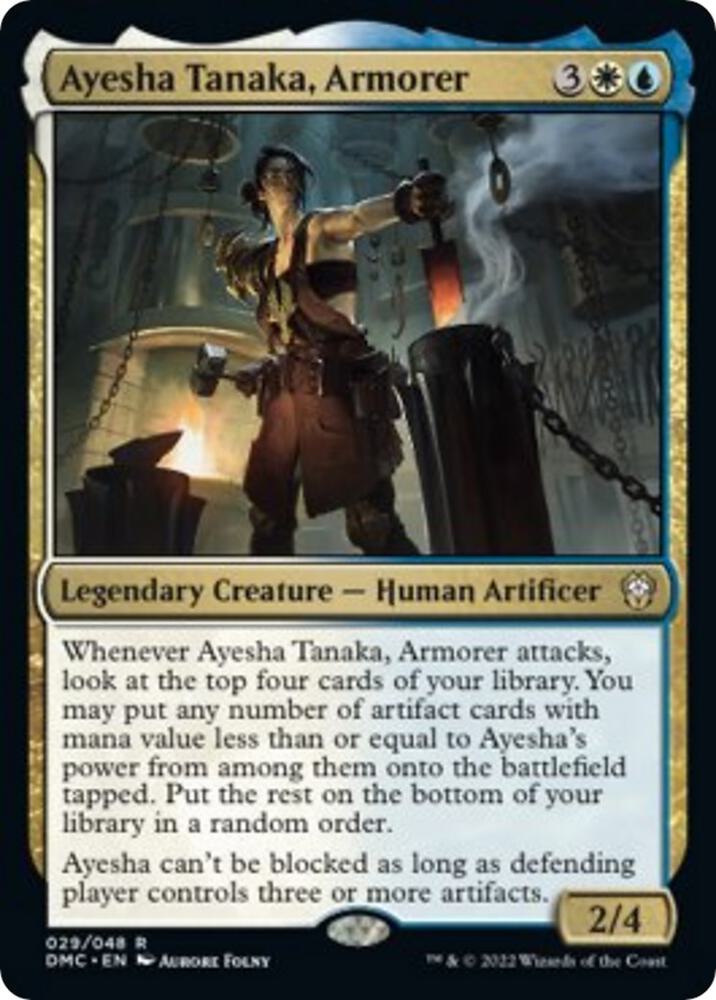 Ayesha Tanaka, Armorer, Commander: Dominaria United 29