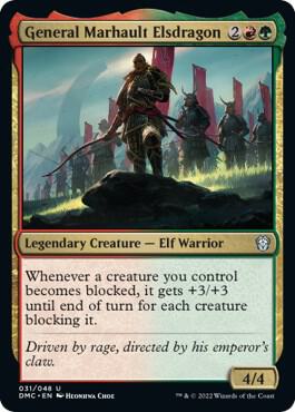 General Marhault Elsdragon, Commander: Dominaria United 31