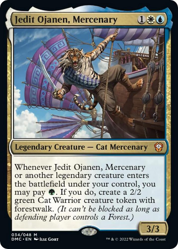 Jedit Ojanen, Mercenary, Commander: Dominaria United 34