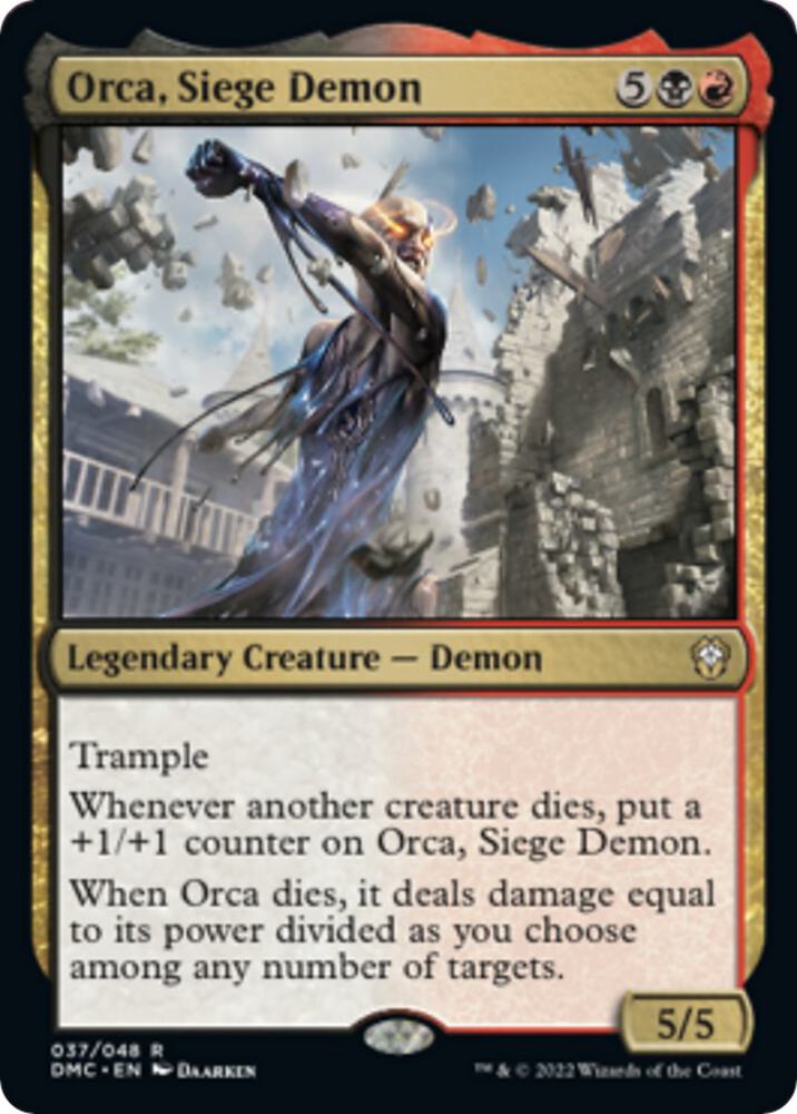 Orca, Siege Demon, Commander: Dominaria United 37