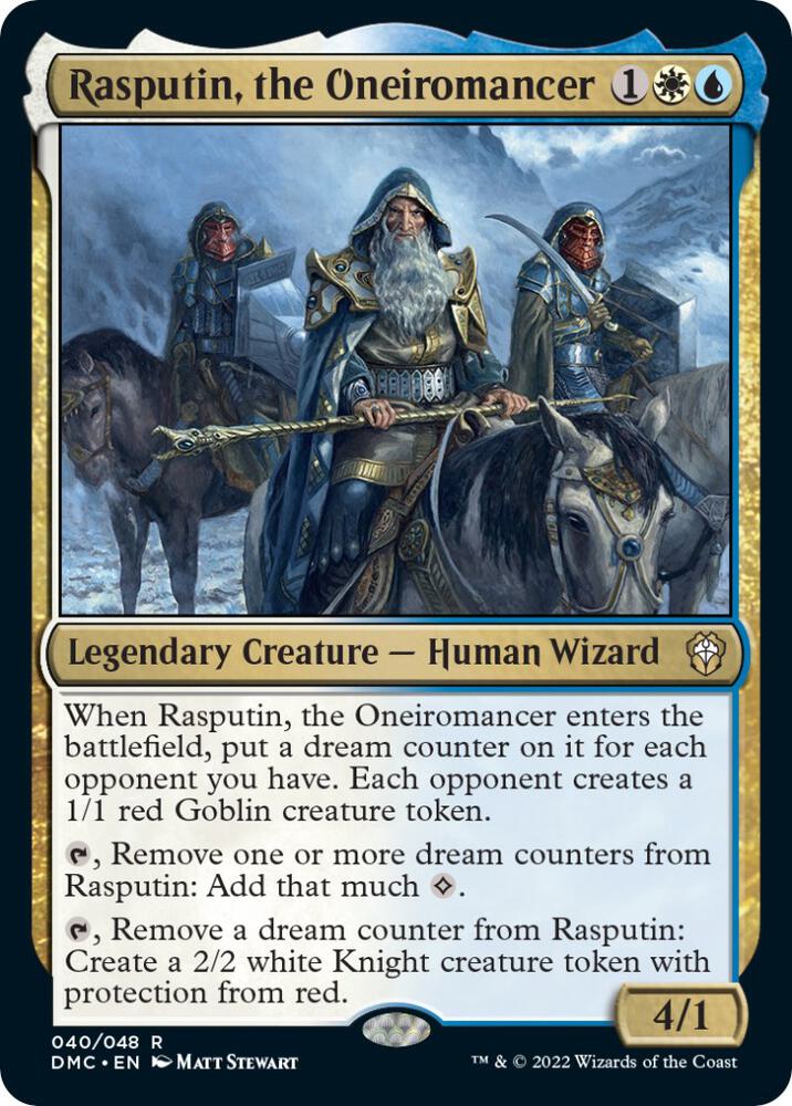 Rasputin, the Oneiromancer, Commander: Dominaria United 40