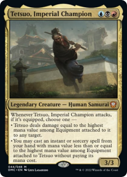 Tetsuo, Imperial Champion, Commander: Dominaria United 44