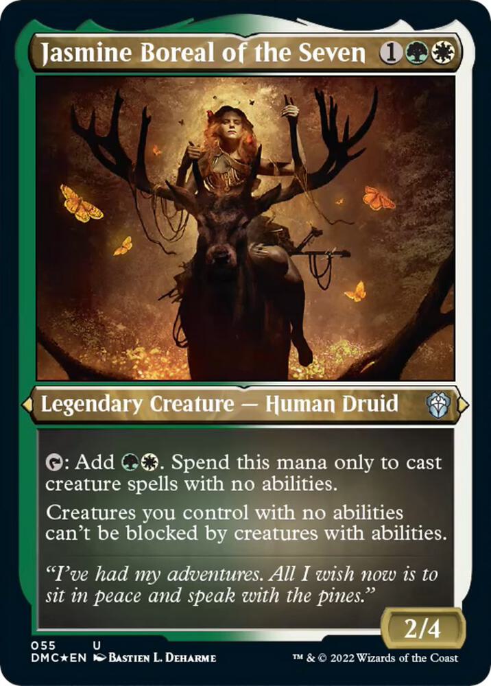 Jasmine Boreal of the Seven (Foil Etched), Commander: Dominaria United 55