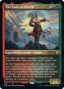 The Lady of Otaria (Foil Etched), Commander: Dominaria United 57