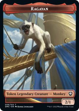 Ragavan // Treasure Double-Sided Token, Commander: Dominaria United 6 // 24