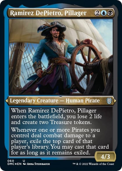 Ramirez DePietro, Pillager (Foil Etched), Commander: Dominaria United 60