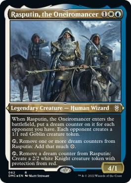 Rasputin, the Oneiromancer (Foil Etched), Commander: Dominaria United 62