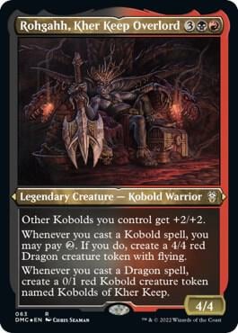 Rohgahh, Kher Keep Overlord (Foil Etched), Commander: Dominaria United 63