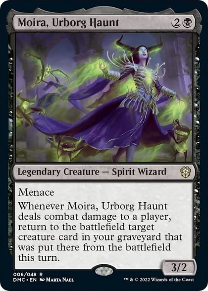 Moira, Urborg Haunt, Commander: Dominaria United 6
