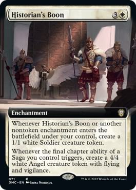 Historian's Boon (Extended Art), Commander: Dominaria United 71