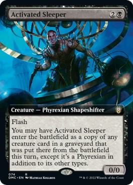 Activated Sleeper (Extended Art), Commander: Dominaria United 74