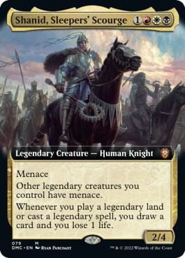 Shanid, Sleepers' Scourge (Extended Art), Commander: Dominaria United 79