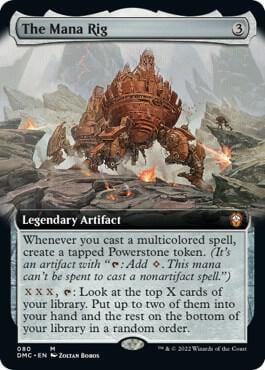The Mana Rig (Extended Art), Commander: Dominaria United 80