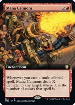 Mana Cannons (Extended Art), Commander: Dominaria United 83