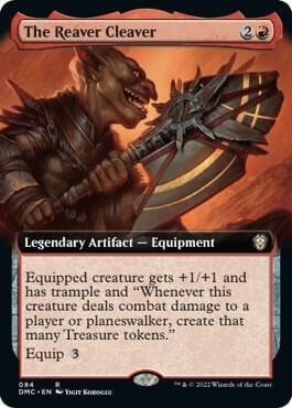 The Reaver Cleaver (Extended Art), Commander: Dominaria United 84