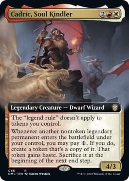 Cadric, Soul Kindler (Extended Art), Commander: Dominaria United 86