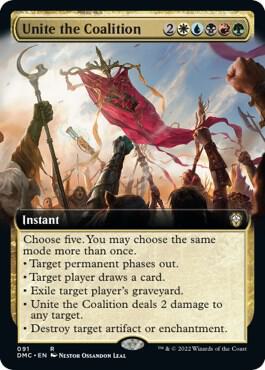 Unite the Coalition (Extended Art), Commander: Dominaria United 91