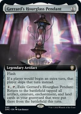 Gerrard's Hourglass Pendant (Extended Art), Commander: Dominaria United 93