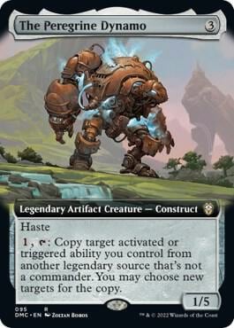 The Peregrine Dynamo (Extended Art), Commander: Dominaria United 95