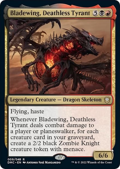 Bladewing, Deathless Tyrant, Commander: Dominaria United 9