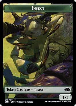 Insect // Sheep Double-Sided Token, Dominaria Remastered 10 // 12