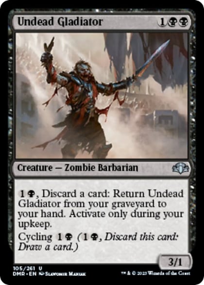 Undead Gladiator, Dominaria Remastered 105