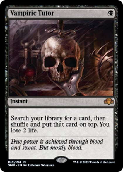 Vampiric Tutor, Dominaria Remastered 108