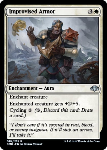 Improvised Armor, Dominaria Remastered 10
