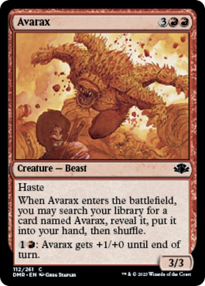 Avarax, Dominaria Remastered 112
