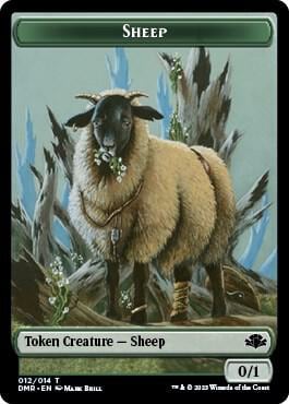 Sheep Token, Dominaria Remastered 12