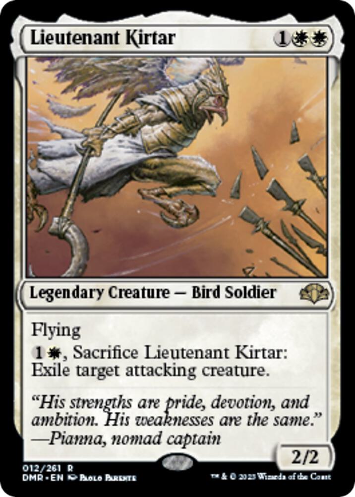 Lieutenant Kirtar, Dominaria Remastered 12