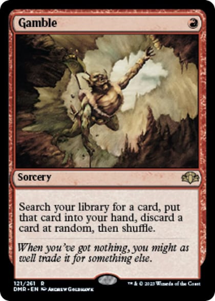Gamble, Dominaria Remastered 121