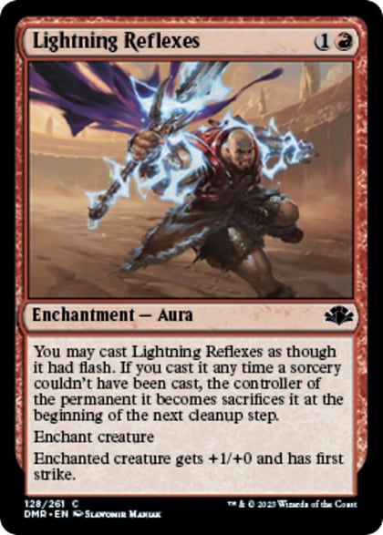 Lightning Reflexes, Dominaria Remastered 128