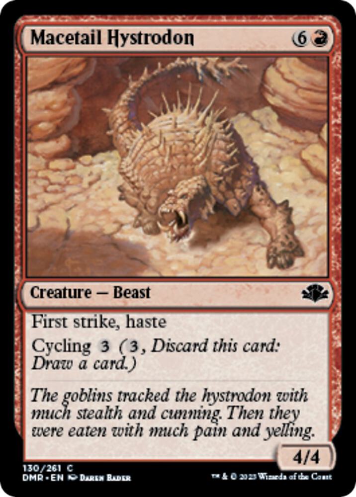 Macetail Hystrodon, Dominaria Remastered 130