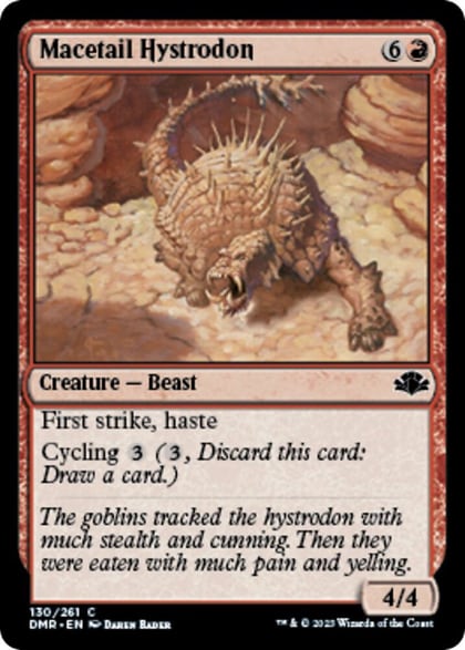 Macetail Hystrodon, Dominaria Remastered 130