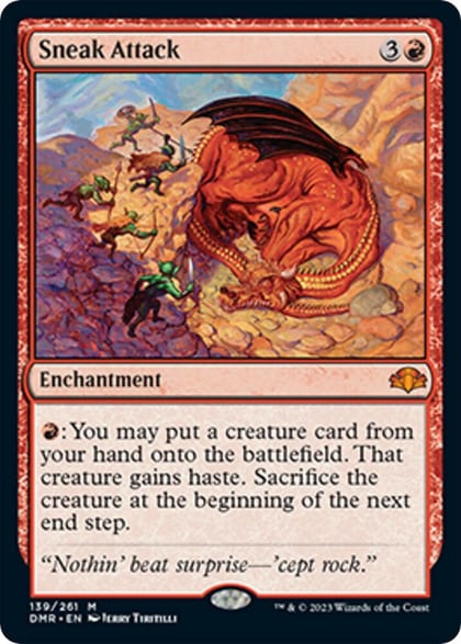 Sneak Attack, Dominaria Remastered 139