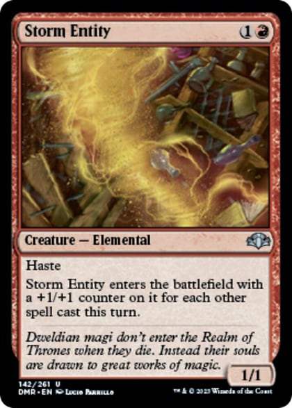 Storm Entity, Dominaria Remastered 142