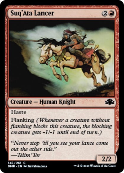 Suq'Ata Lancer, Dominaria Remastered 145