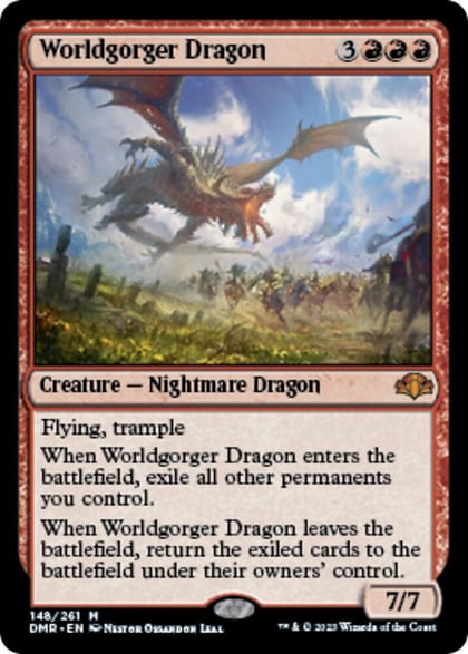 Worldgorger Dragon, Dominaria Remastered 148