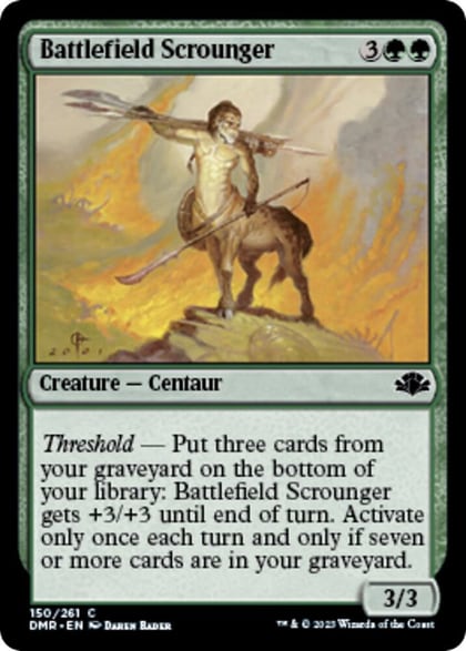 Battlefield Scrounger, Dominaria Remastered 150