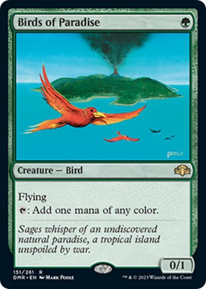 Birds of Paradise, Dominaria Remastered 151