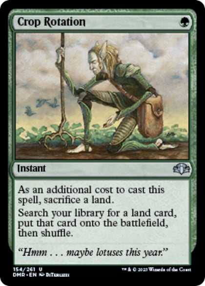 Crop Rotation, Dominaria Remastered 154