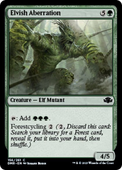 Elvish Aberration, Dominaria Remastered 156