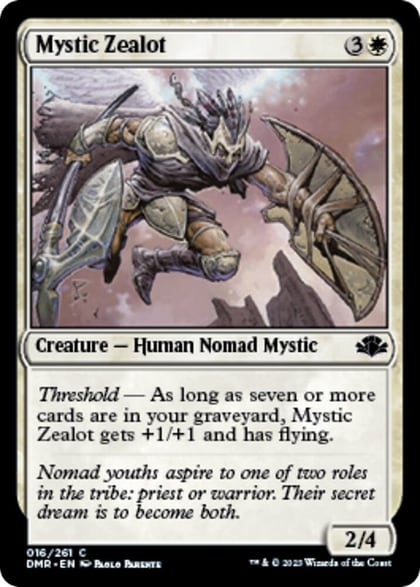 Mystic Zealot, Dominaria Remastered 16