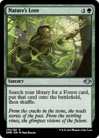 Nature's Lore, Dominaria Remastered 170