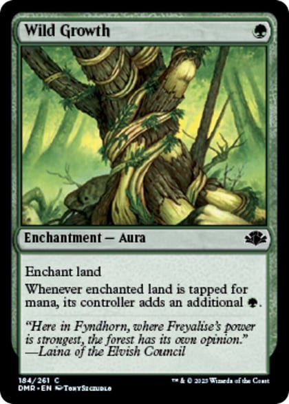 Wild Growth, Dominaria Remastered 184